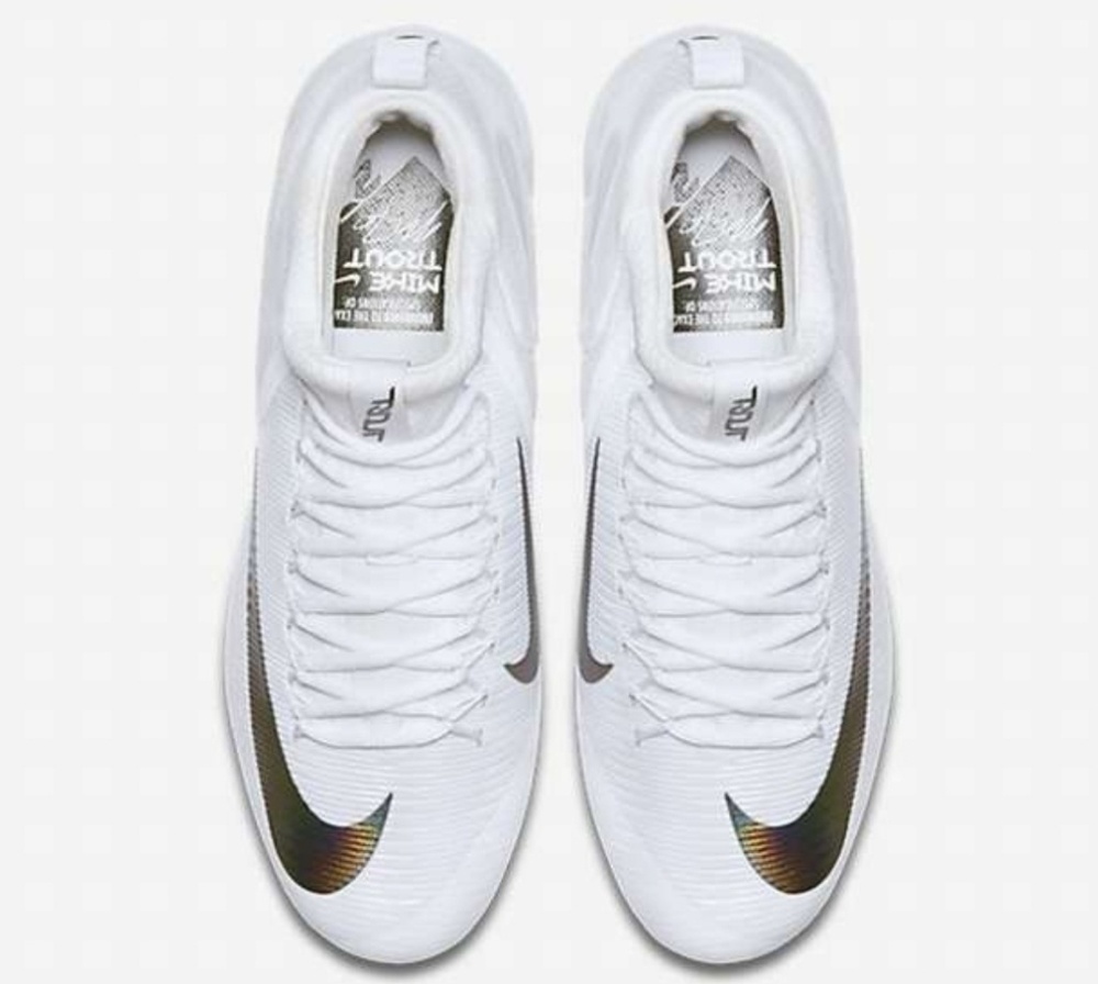 Nike Force Zoom Trout 3 Men's Baseball Cleat White